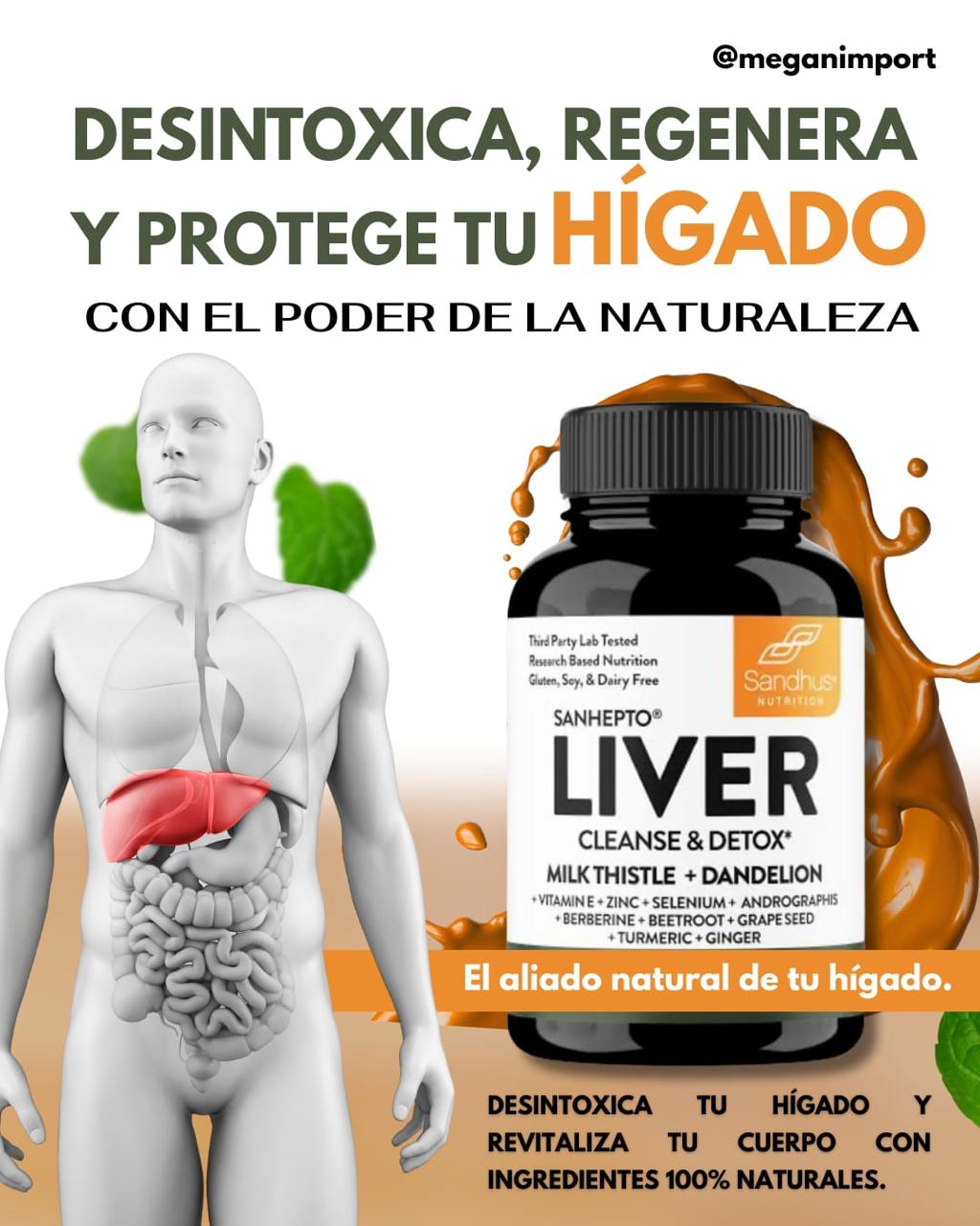 LIVER ⭐⭐⭐⭐⭐ DESINTOXICA TU HIGADO