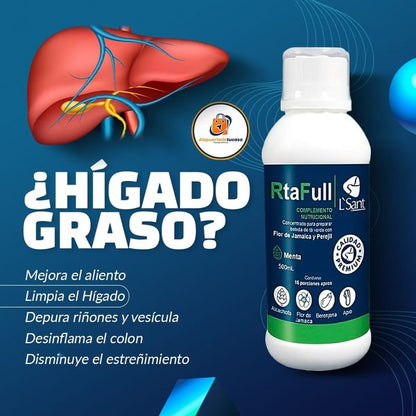 RTA-FULL⭐⭐⭐⭐⭐MEJORA LA DIGESTIÓN, LIMPIA HÍGADO Y ELIMINA EL MAL ALIENTO