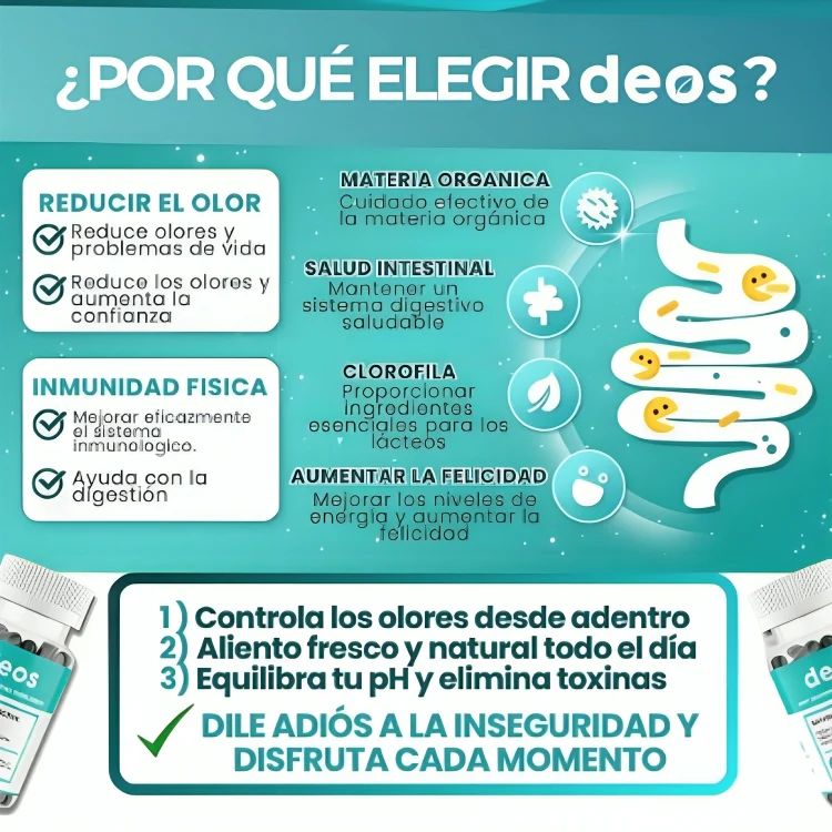 DEOS⭐⭐⭐⭐⭐DESODORANTE NATURAL PARA ELIMINAR LOS MALOS OLORES