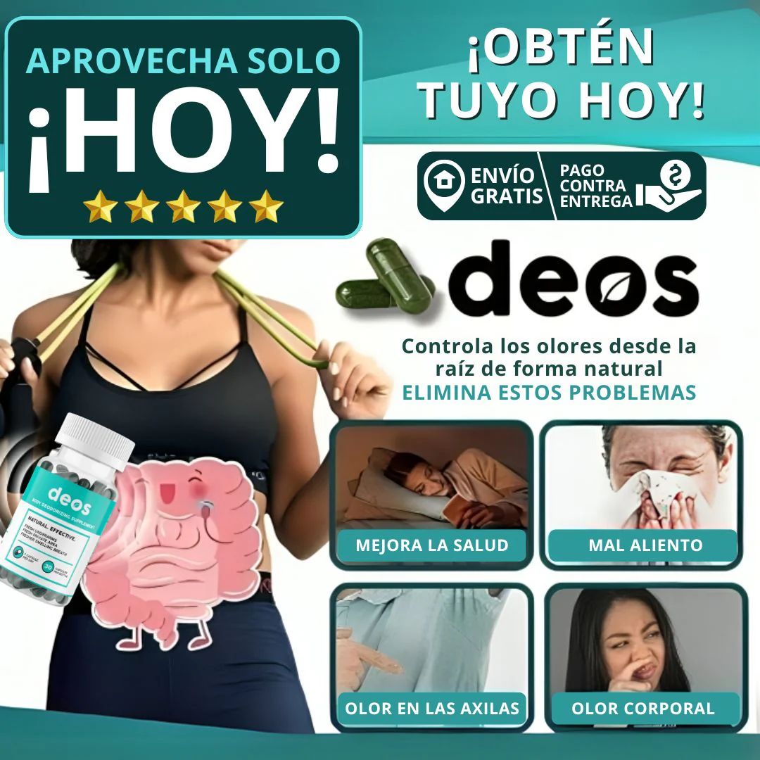 DEOS⭐⭐⭐⭐⭐DESODORANTE NATURAL PARA ELIMINAR LOS MALOS OLORES
